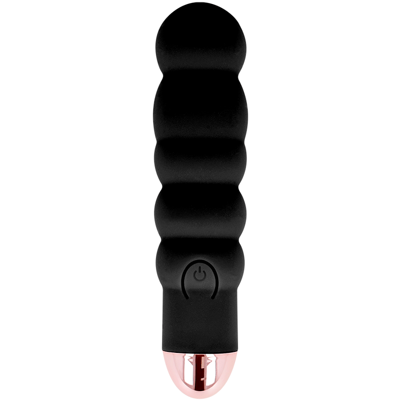 DOLCE VITA - AUFLADBARER VIBRATOR SECHS SCHWARZ 7 GESCHWINDIGKEITEN - JAYXKAY
