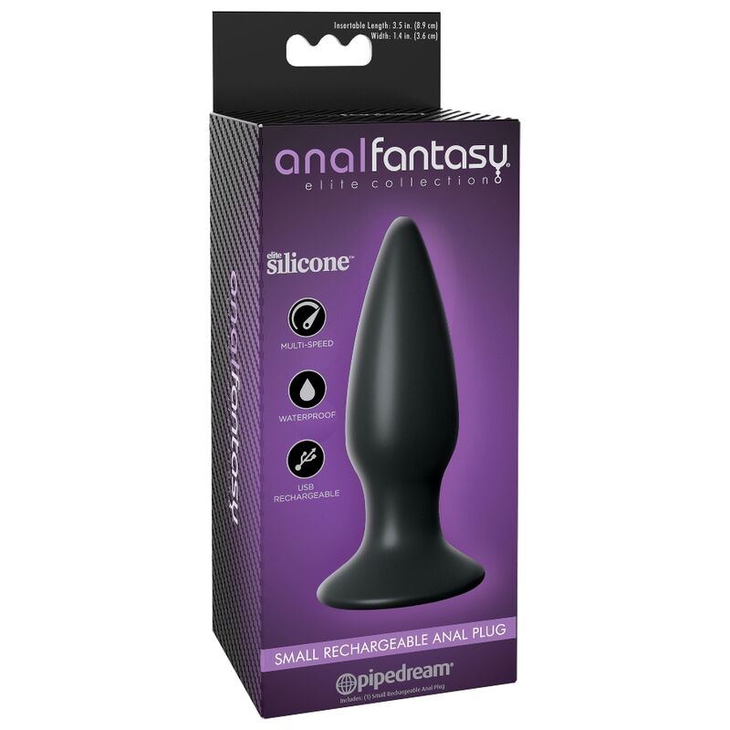 ANAL FANTASY ELITE COLLECTION - KLEINER WIEDERAUFLADBARER ANALSTECKER - JAYXKAY