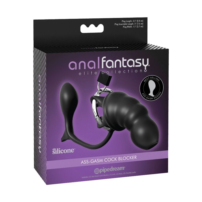 ANAL FANTASY ELITE COLLECTION - ASS - GASM COCK BLOCKER - JAYXKAY