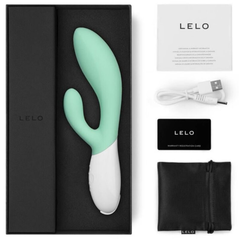LELO - VIBRATEUR INA 3 GREEN RABBIT ALGUES DE LUXE