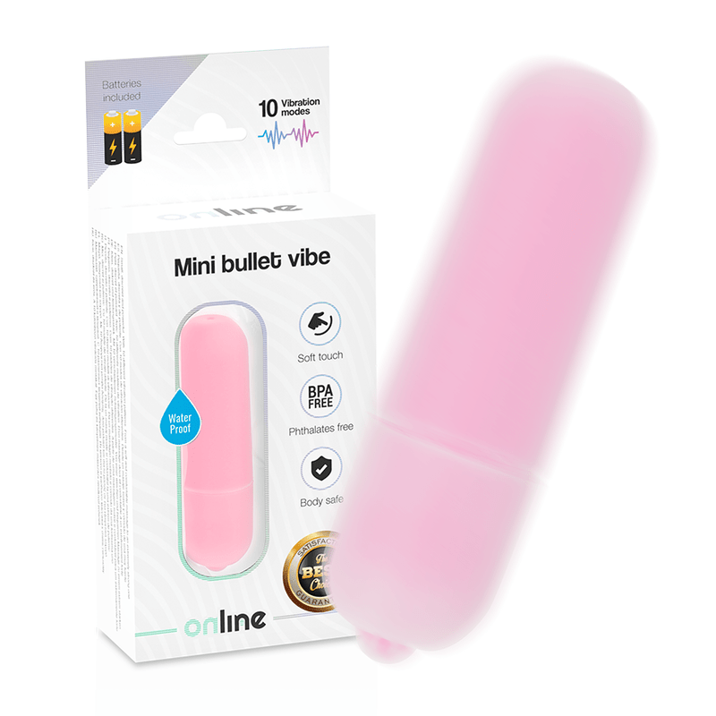 ONLINE - MINI ROSA VIBRATIONSKUGEL - JAYXKAY
