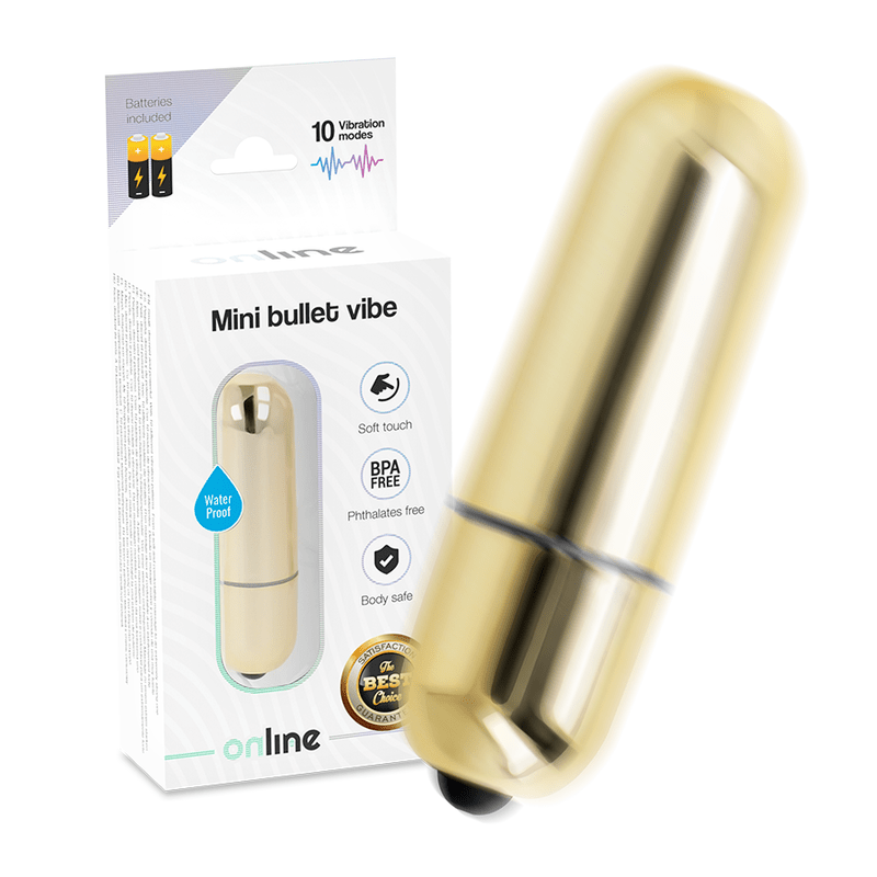 ONLINE - MINI GOLDENE VIBRATIONSKUGEL - JAYXKAY