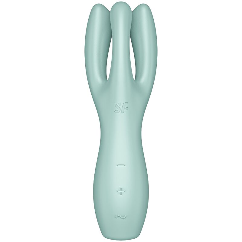 SATISFYER - THREESOME 3 VIBRATEUR MENTHE