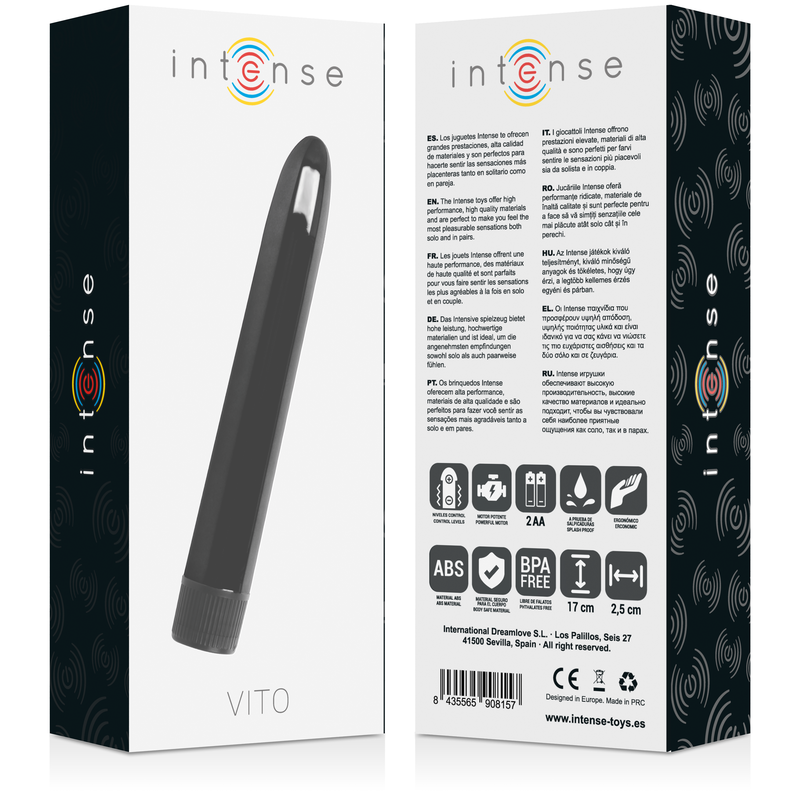 INTENSE - VIBRATEUR VITO BLACK