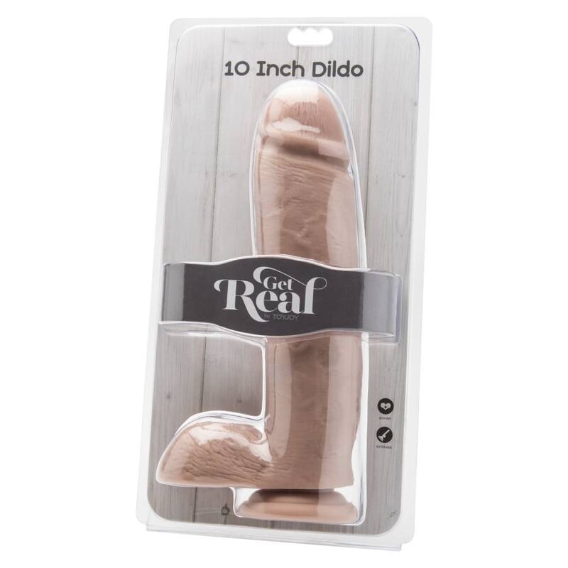 GET REAL - GODE 25,5 CM AVEC TROU PEAU