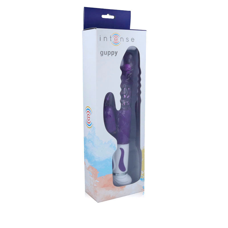 INTENSE - VIBRATEUR ROTATEUR VIOLET GUPPY