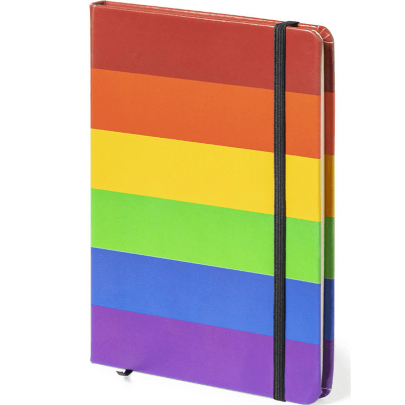 PRIDE - LGBT - FLAGGE NOTIZBUCH 15 x 21 - JAYXKAY