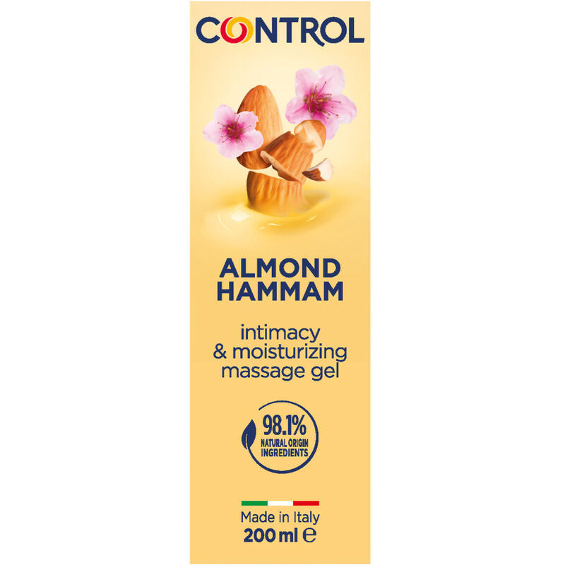 CONTROL - GEL DE MASSAGE HAMMAM AMANDE 3 EN 1 200 ML