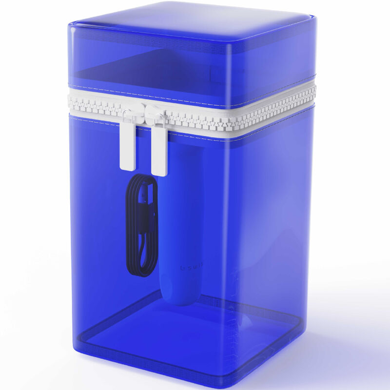 B SWISH - BCUTE CURVE INFINITE CLASSIC ÉDITION LIMITÉE VIBRATEUR EN SILICONE BLEU