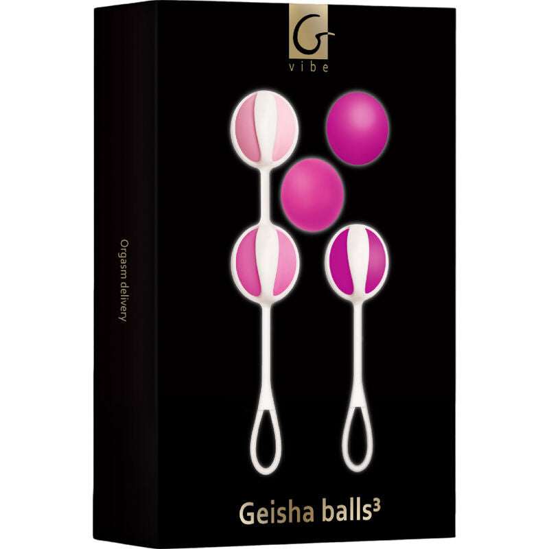 G-VIBE - SET 5 GEISHA-BLLE3 ROSE