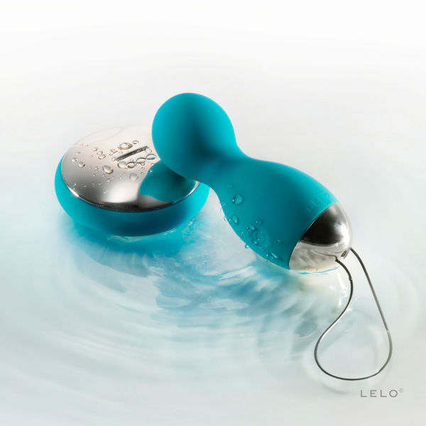 LELO - BADGE, BALLE HULA BLEUE