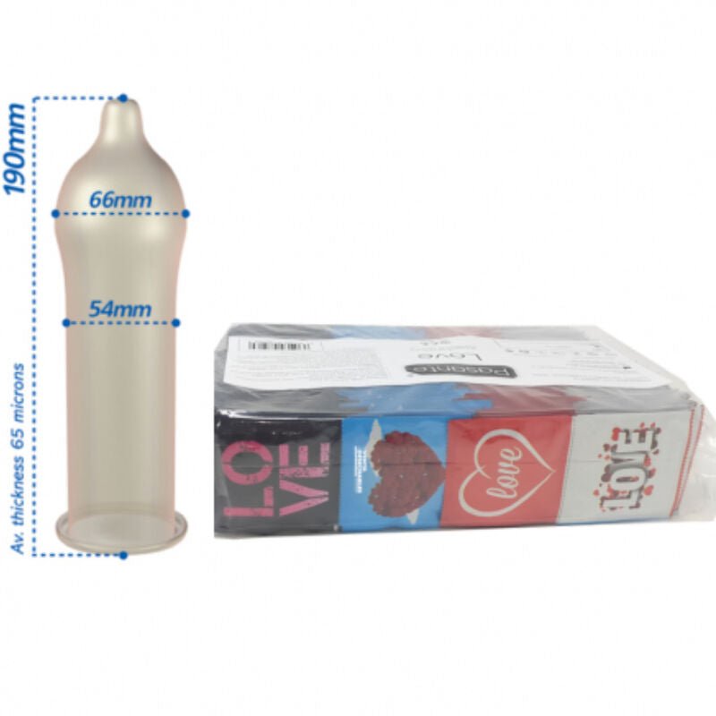 PASANTE - KONDOME LOVE BAG 144 EINHEITEN - JAYXKAY