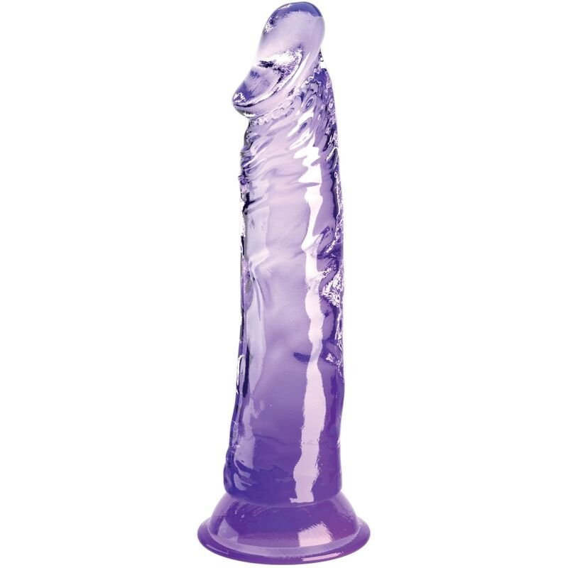 KING COCK - CLEAR REALISTISCHER PENIS 19.7 CM LILA - JAYXKAY