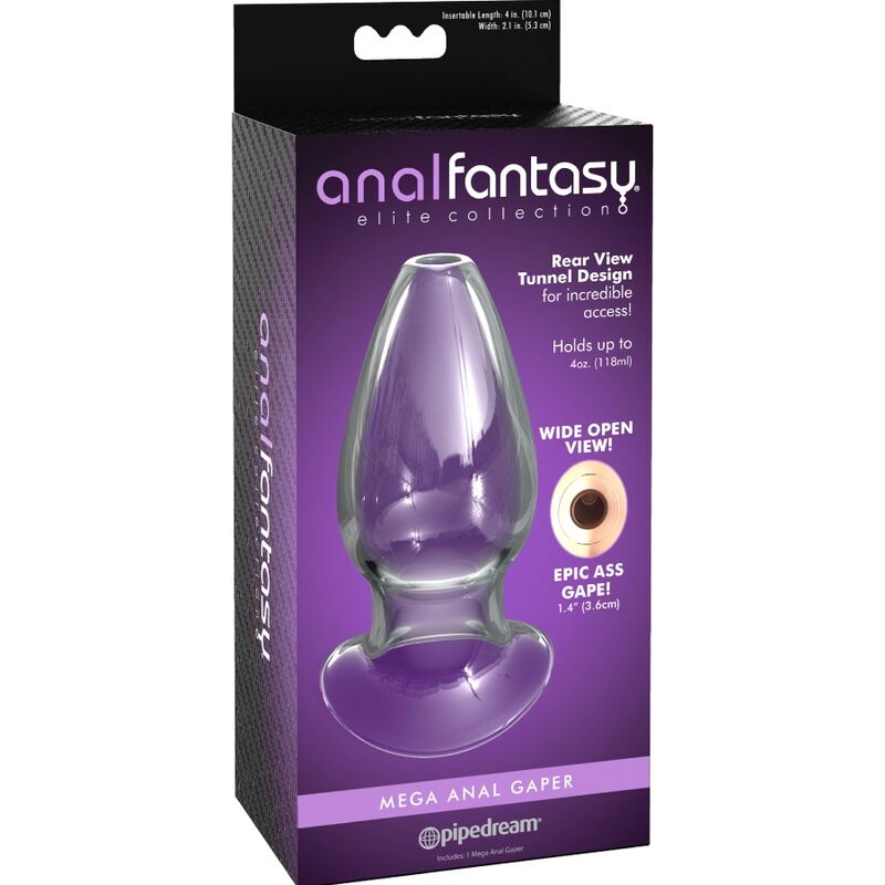 ANAL FANTASY ELITE COLLECTION - ANAL GAPER CRYSTAL DILATOR GRÖSSE L - JAYXKAY