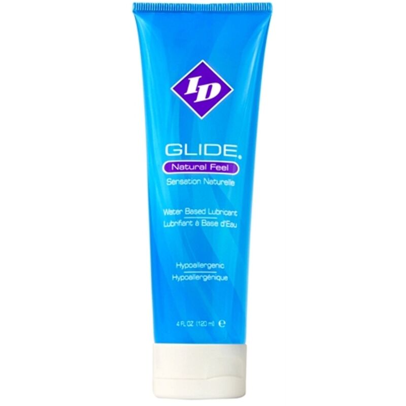 ID GLIDE - GLIJMIDDEL OP WATERBASIS, ULTRA LANGDURIGE REISTUBE 120 ML
