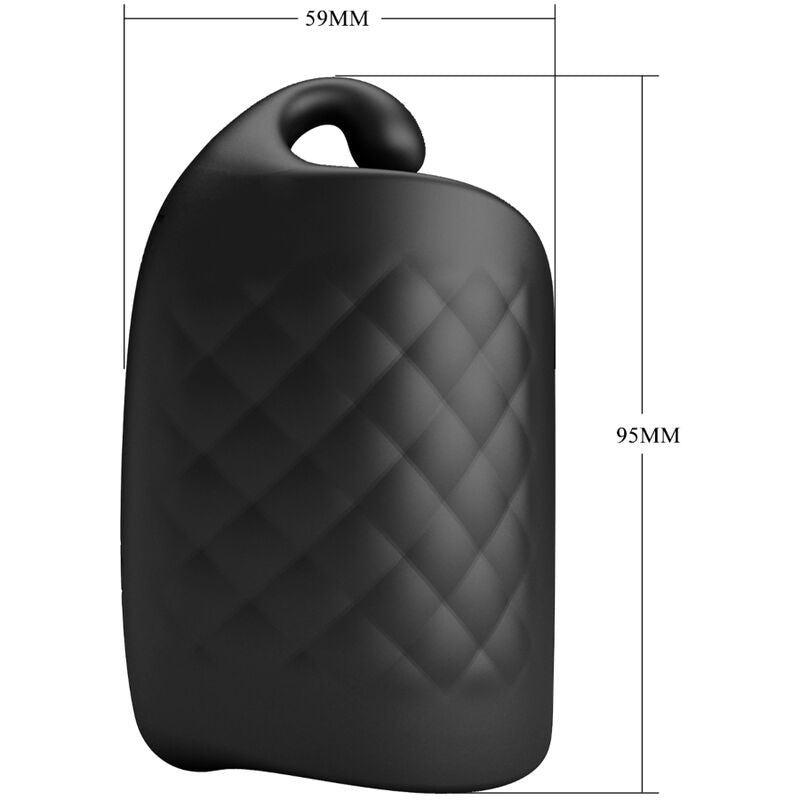 PRETTY LOVE - MASTURBATEUR MANUEL POUR GLANDE VIBRATEUR RECHARGEABLE