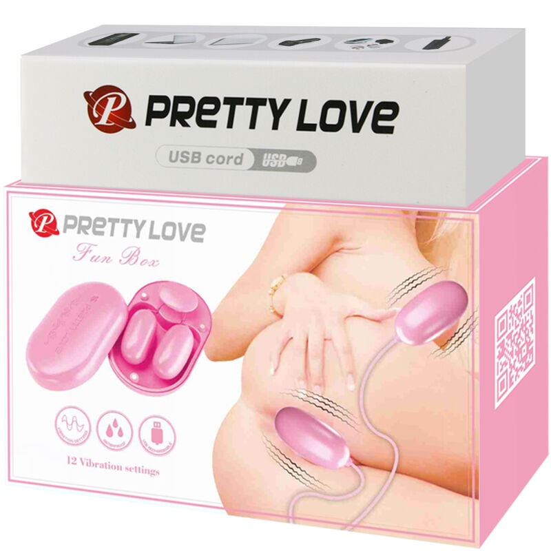 PRETTY LOVE - FUN BOX BOULE VIBRANTE ROSE