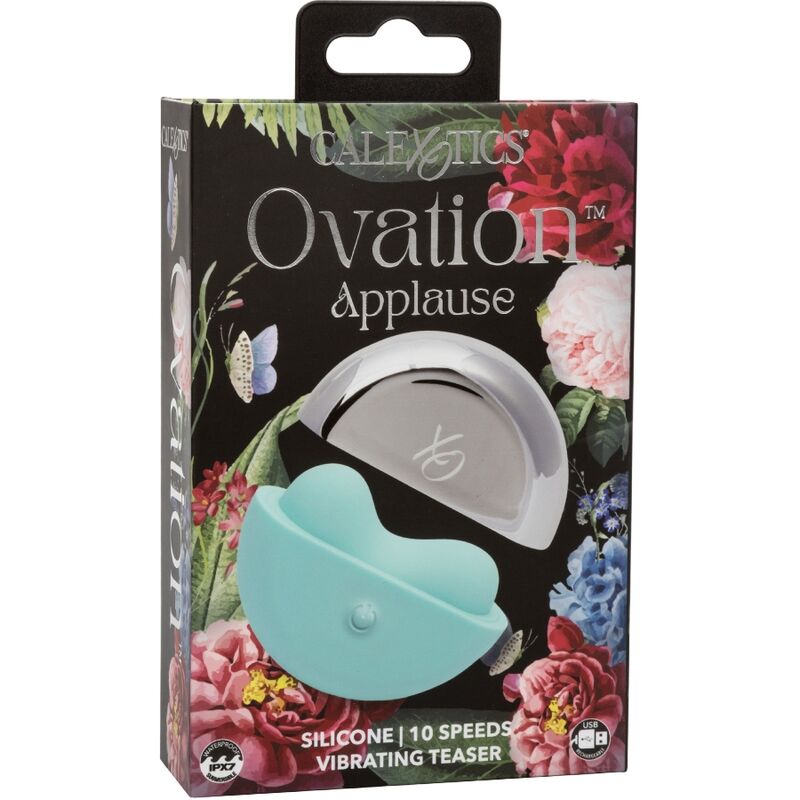CALEXOTICS - STIMULATEUR D'APPLAUDISSEMENTS D'OVATION VERT AQUA