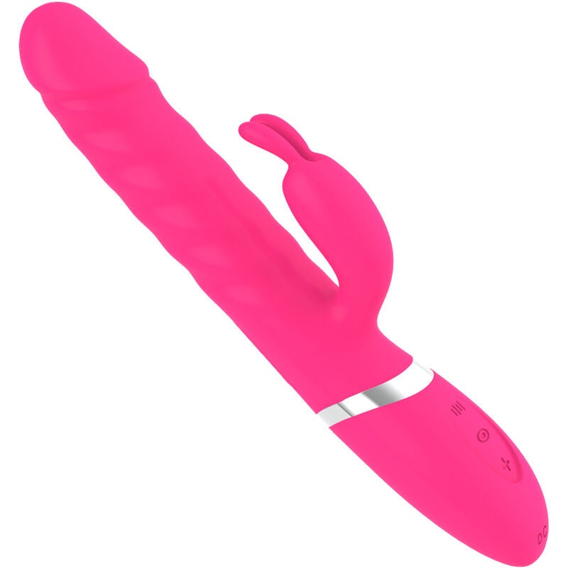 ARMONY - DILDO VIBRATEUR LAPIN FUCHSIA MALÉFIQUE