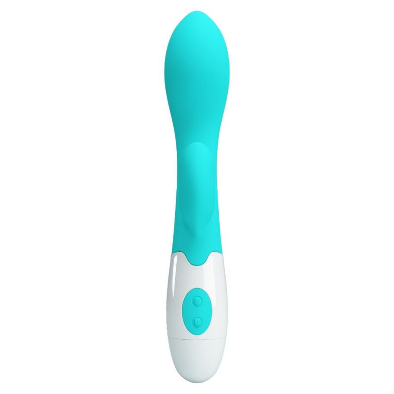 PRETTY LOVE - VIBRATEUR POINT G LUMINEUX, VERT AQUA
