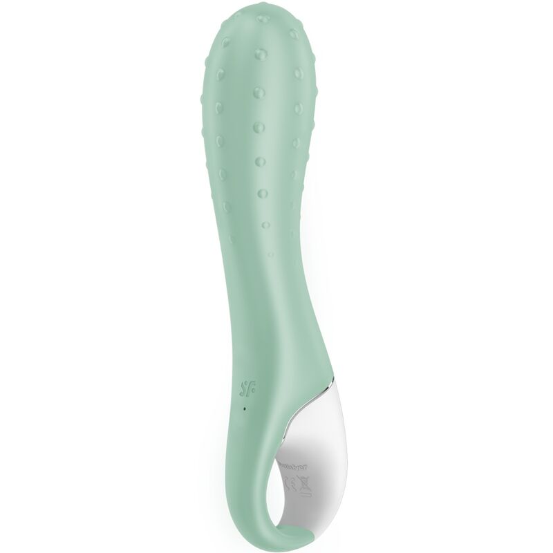 SATISFYER - VIBRATEUR À POMPE À AIR 3 GONFLABLE POINT G MENTHE