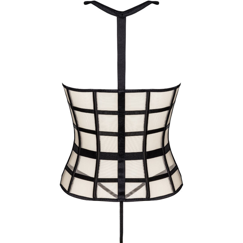 LIVCO CORSETTI FASHION - LAURA LC 20215 KORSETT + STRING L/XL