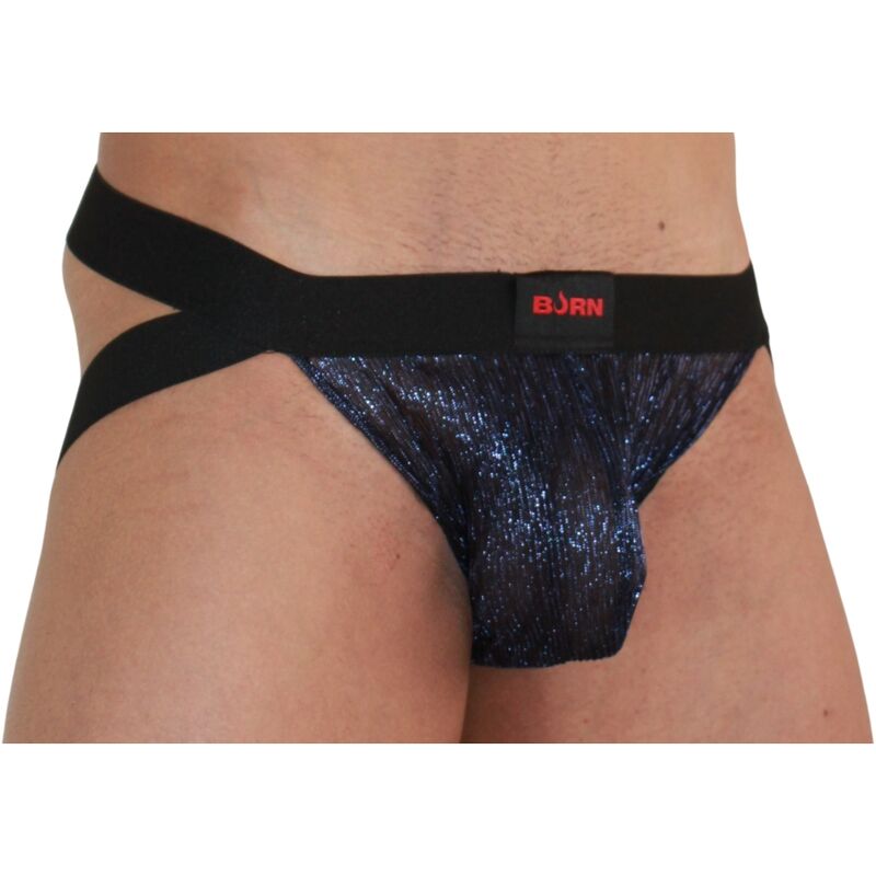 BURN - 006 JOCK GLÄNZEND BLAU / SCHWARZ XL - JAYXKAY
