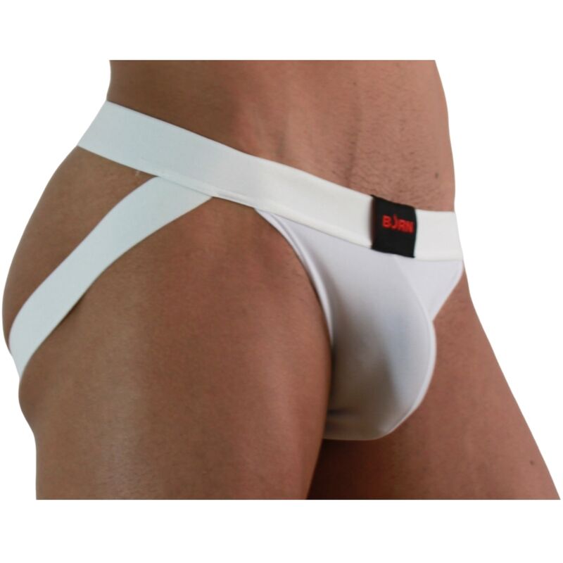 BURN - 007 JOCK LYCRA WEISS XL - JAYXKAY