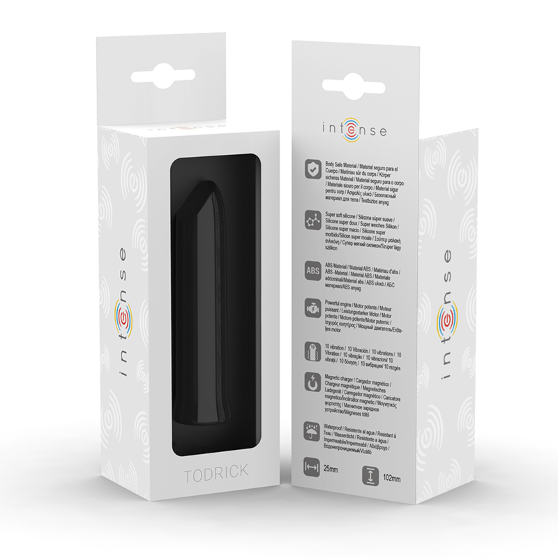 INTENSE - TODRICK BOULE DE STIMULATION DU CLITORIS NOIRE