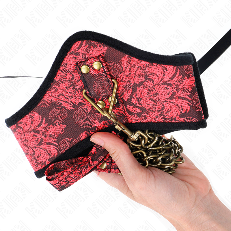 KINK - COLLIER MODÈLE SCANDAL AVEC RUBAN DE DENTELLE 75 CM 44 X 10 CM