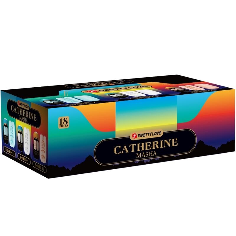 PRETTY LOVE - MASHA PACK 18 VERSCHIEDENE MÄNNLICHE MASTRUBATOREN - JAYXKAY