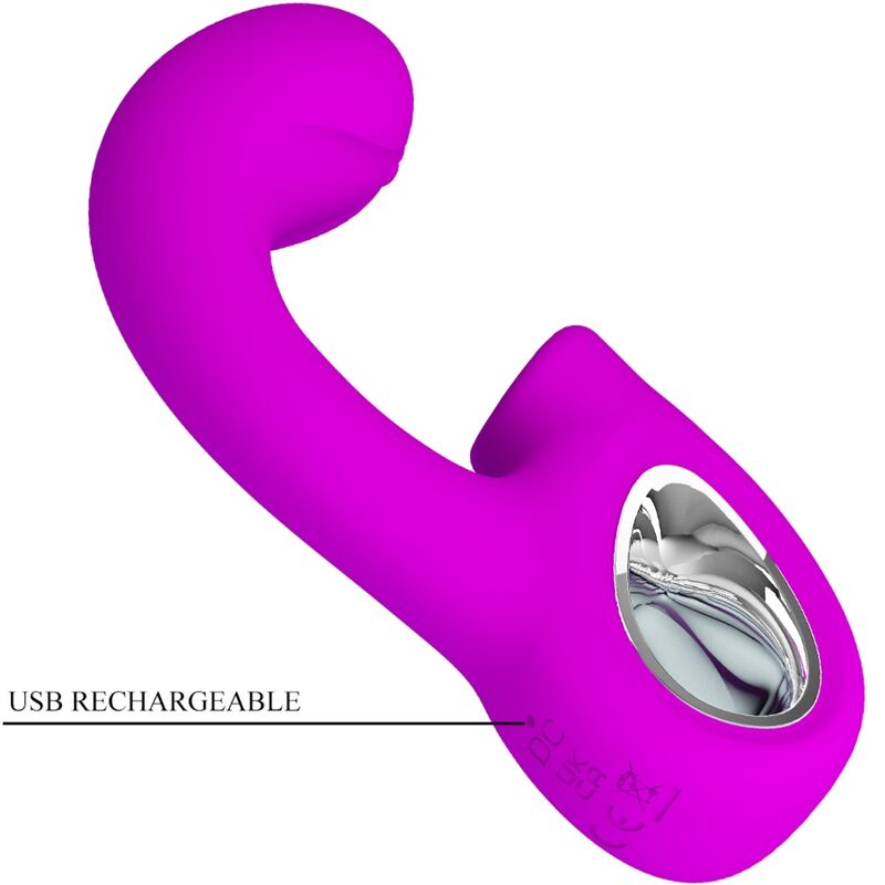 PRETTY LOVE - SIBEL SIBEL G - SPOT VIBRATOR + KLITORIS - STIMULATOR 10 VIBRATIONEN LILA - JAYXKAY