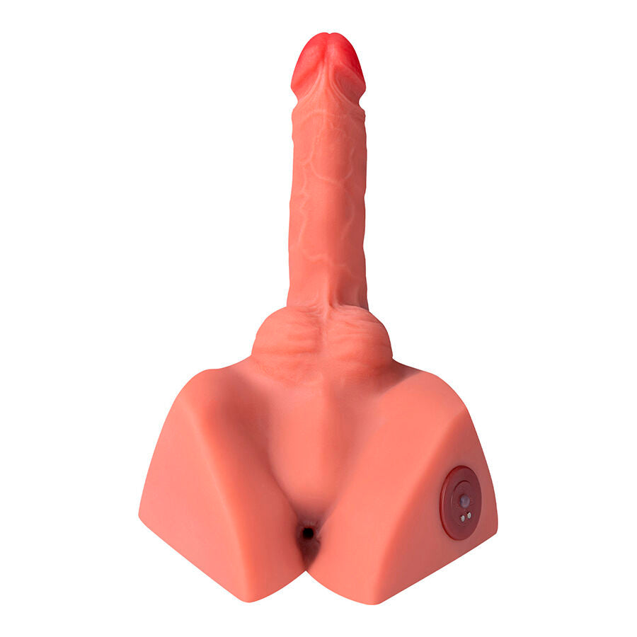 XISE - MICHAEL REALISTISCHER DILDO UND ANUSMASTURBATOR MIT STOSSFUNKTION, 15 CM