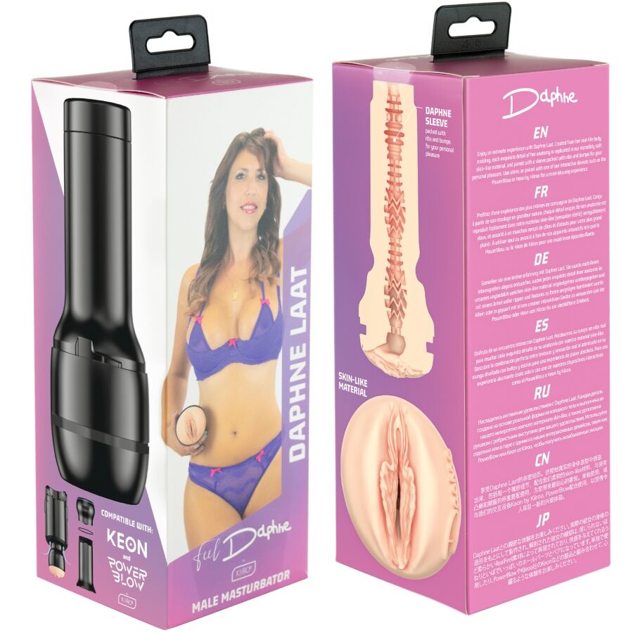 KIIROO - FEEL DAPHNE LAAT STARS COLLECTION STROKERS POWERBLOW KOMPATIBEL