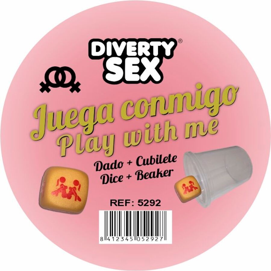 DIABLO PICANTE – GOLDENE HARTE WÜRFEL MIT FRAUENPOSITIONEN UND WÜRFEL