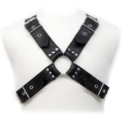 LEATHER BODY - SCHNALLUNGEN HARNESS - JAYXKAY
