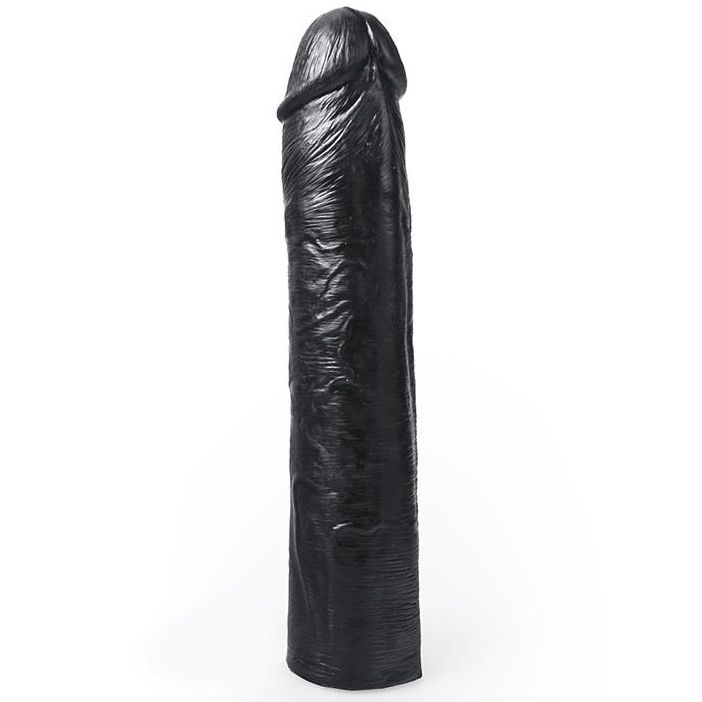 HUNG SYSTEM - REALISTISCHER DILDO SCHWARZ FARBE BENNY 25,5 CM - JAYXKAY
