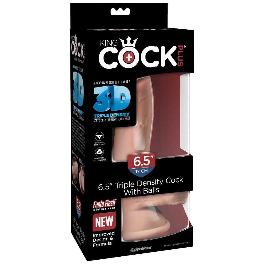 KING COCK - COQ TRIPLE DENSITÉ 14 CM