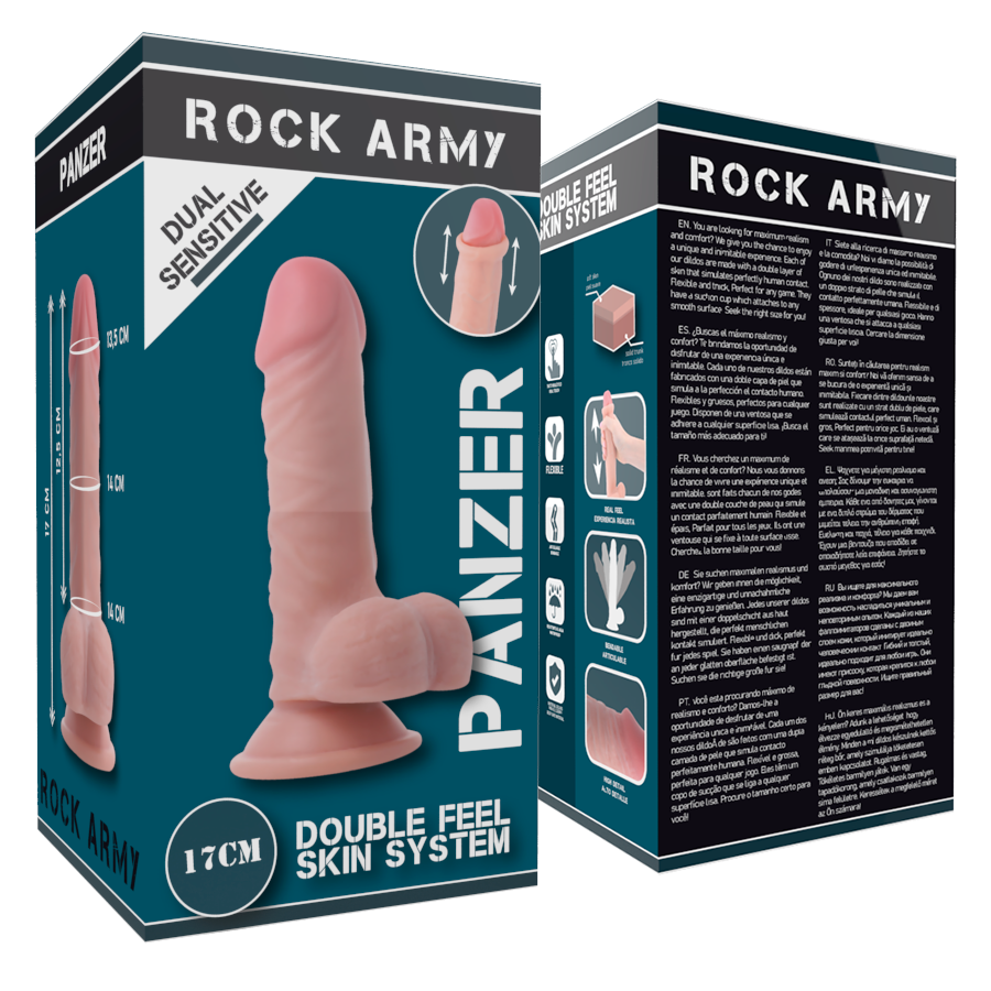 ROCKARMY - RÉSERVOIR DOUBLE DENSITÉ 17 CM -O- 4,46 CM