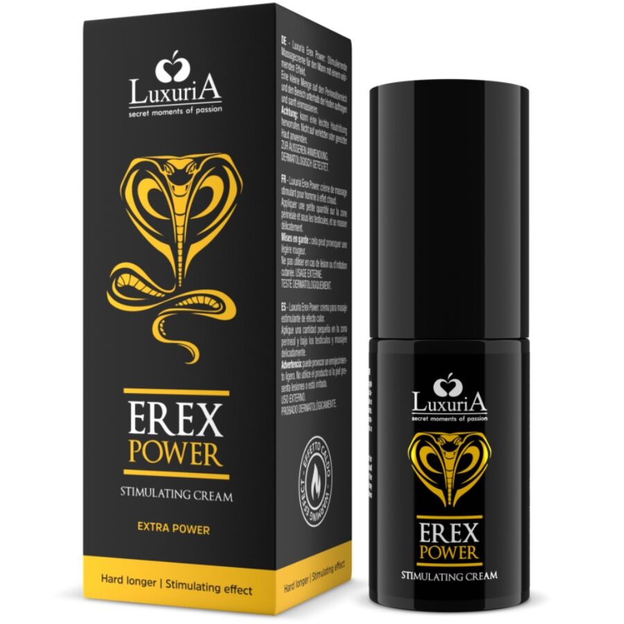 INTIMATELINE LUXURIA - EREX POWER CRÈME POUR UN PÉNIS PLUS LONG 30 ML