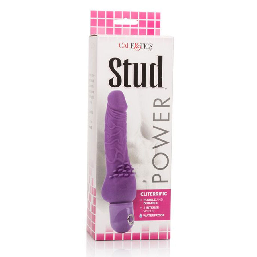CALEXOTICS - VIBRATEUR CLITERRIFIC VIOLET POWER STUD