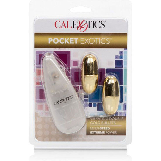 CALEXOTICS - DUO DE BOULES VIBRANTES OR