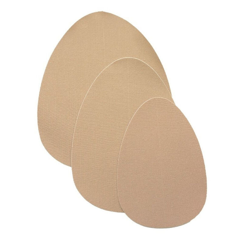 BYE-BRA - REHAUSSEUR DE POITRINE + 3 PAIRES DE BONNETS SATIN BEIGE A/C