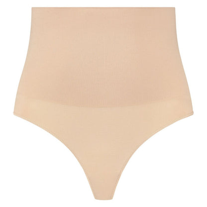 BYE-BRA - NAHTLOSER GÜRTEL STIL TANGA BEIGE GRÖSSE XXL