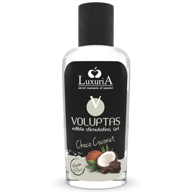 INTIMATELINE LUXURIA - VOLUPTAS EDIBLE MASSAGE GEL WITH WARMING EFFECT - COCONUT AND CREAM 100 ML