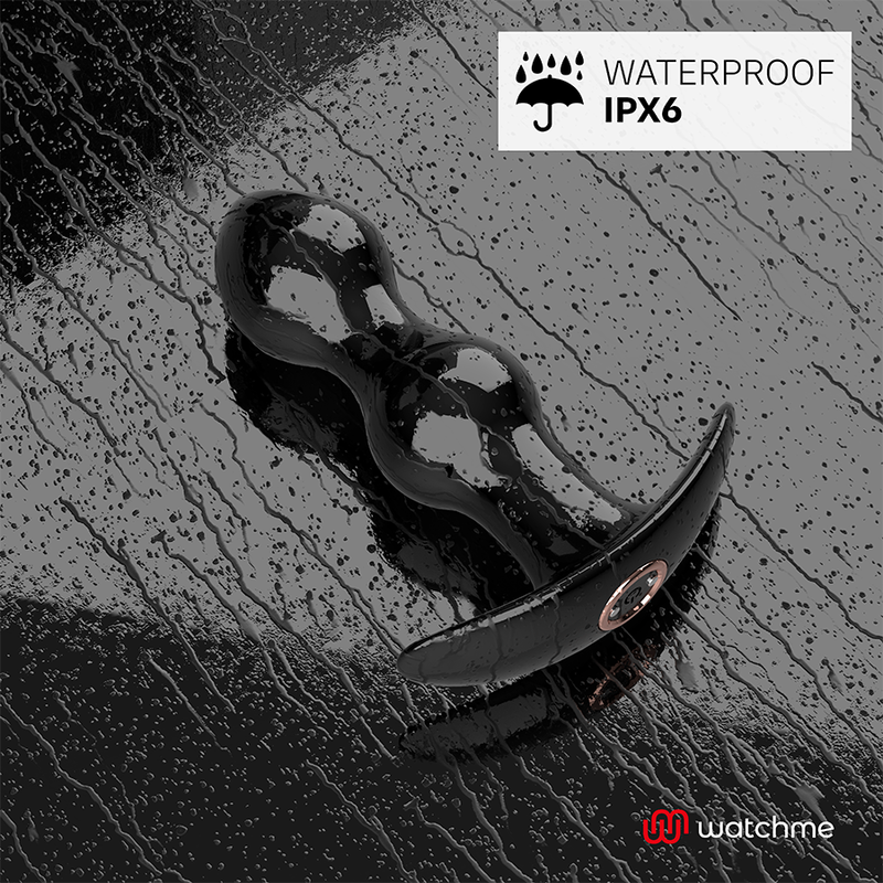 ANBIGUO - WATCHME PLUG TÉLÉCOMMANDÉ VIBRATEUR ANAL TIBERIO