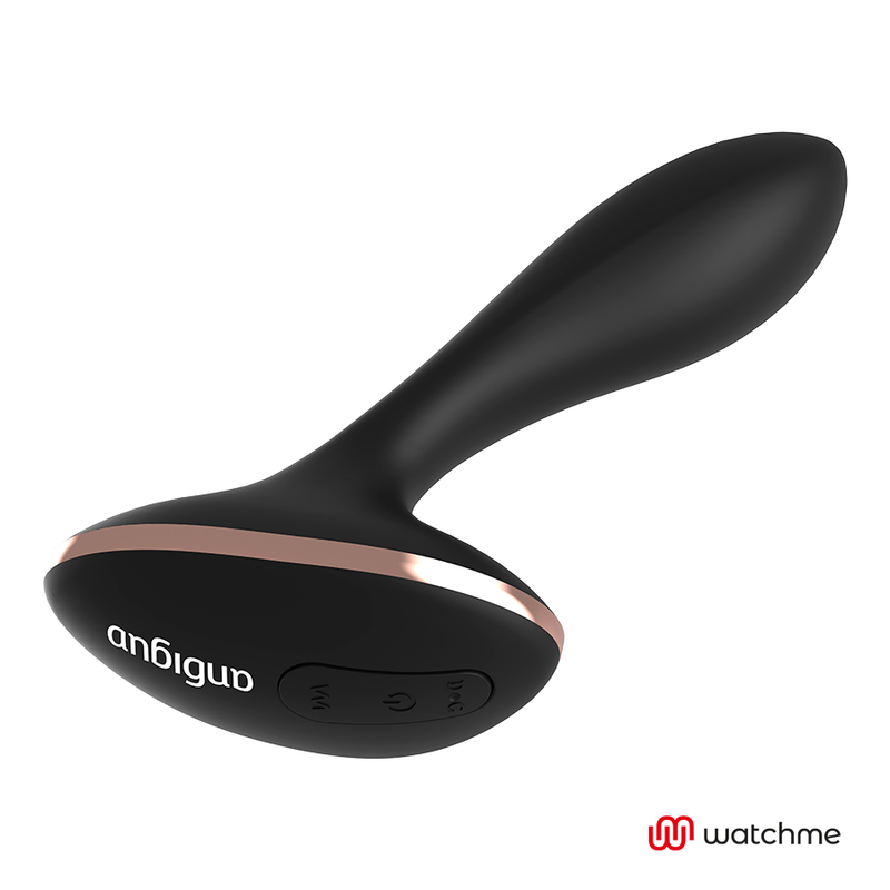 ANBIGUO - WATCHME VIBRATOR MET AFSTANDSBEDIENING ANAAL PLUG VERNET