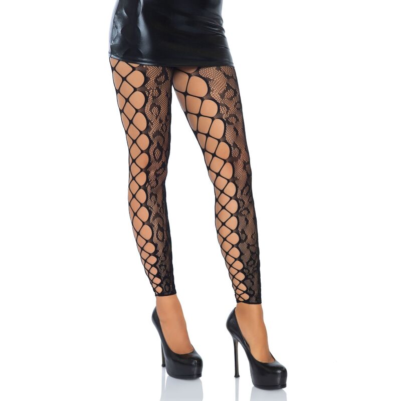 LEG AVENUE - VOETLOZE CROTHLESS TIGHTS, ÉÉN MAAT