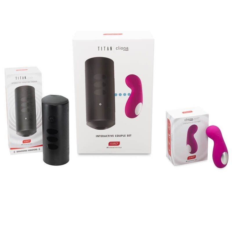 KIIROO - COUPLE TITAN ET CLIONA LILAS