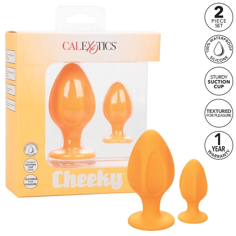 CALEXOTICS - BRUTALE BUTTPLUG ORANJE